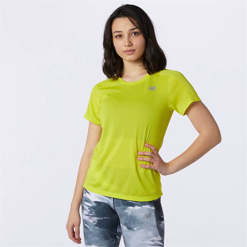New Balance Womens Impact Run Short Sleeve T-Shirt-5